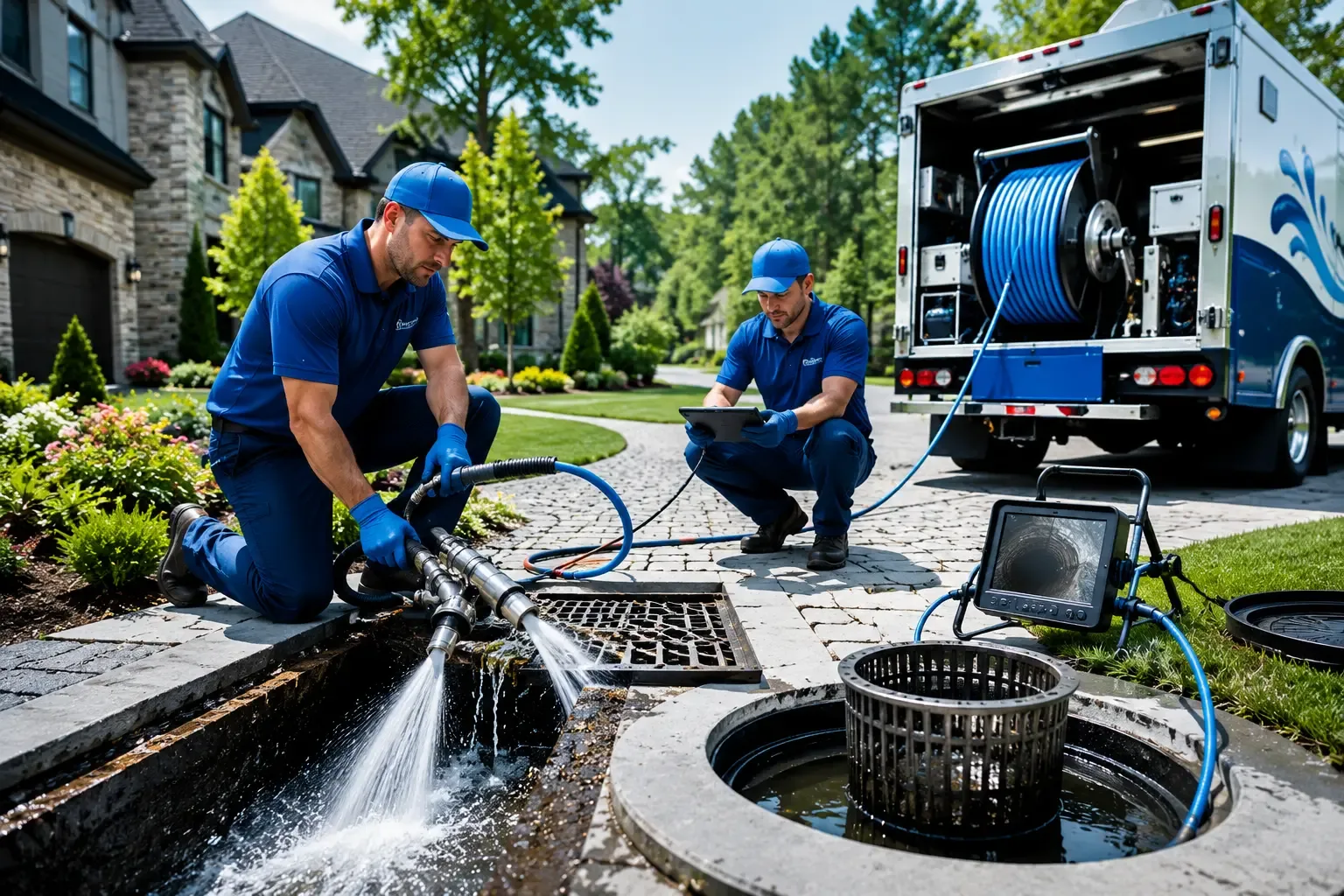 Local outdoor drain cleaning professionals in Durham, KS